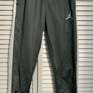 Jordan Kids Charcoal and White Joggers